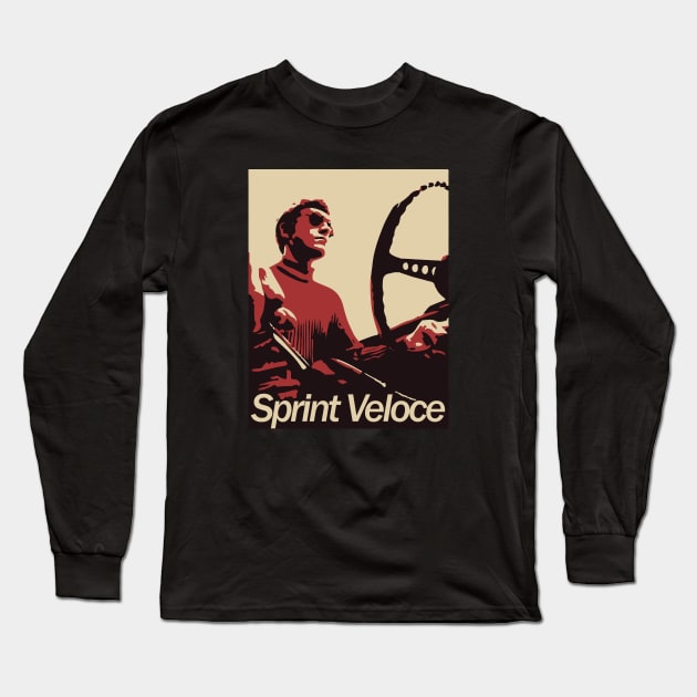 sprint veloce Long Sleeve T-Shirt by retroracing